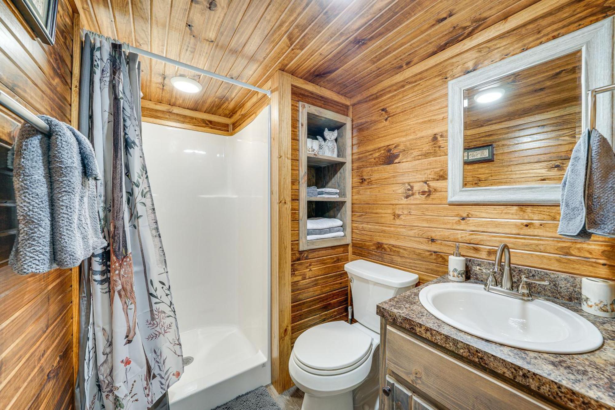 Couples Cabin In Broken Bow About 5 Mi To Downtown! Екстериор снимка